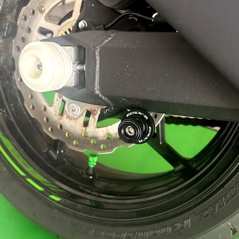 Fit For Suzuki GSXR 600 2005 GSXR 750 2018 GSXR 1000 GSX1300R GSX-8R GSXR 125 GSX-R 150 CNC Motorcycle Swingarm Spools Sliders Swing arm Spools Stand Screws (Black) in Kuwait