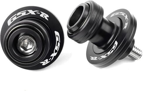 Fit For Suzuki GSXR 600 2005 GSXR 750 2018 GSXR 1000 GSX1300R GSX-8R GSXR 125 GSX-R 150 CNC Motorcycle Swingarm Spools Sliders Swing arm Spools Stand Screws (Black) in Kuwait