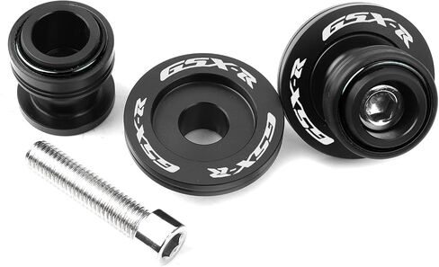 Fit For Suzuki GSXR 600 2005 GSXR 750 2018 GSXR 1000 GSX1300R GSX-8R GSXR 125 GSX-R 150 CNC Motorcycle Swingarm Spools Sliders Swing arm Spools Stand Screws (Black) in Kuwait