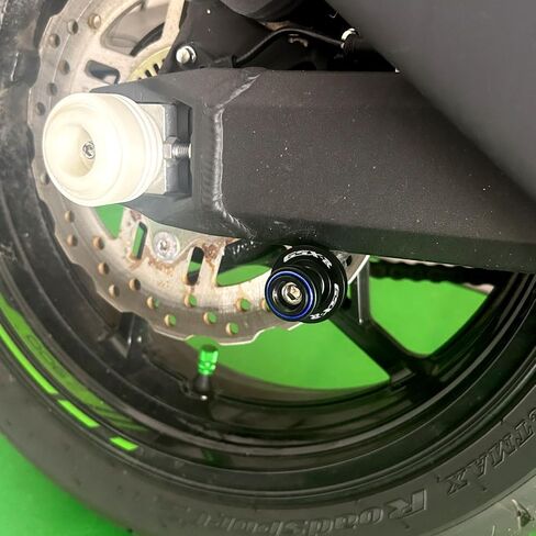 Fit For Suzuki GSXR 600 2005 GSXR 750 2018 GSXR 1000 GSX1300R GSX-8R GSXR 125 GSX-R 150 CNC Motorcycle Swingarm Spools Sliders Swing arm Spools Stand Screws (Black) in Kuwait