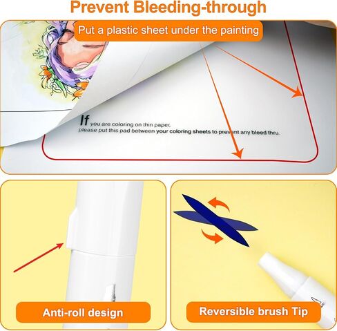 Light Skin Tone Marker Pens 12 Colors - Dual Brush & Chisel Tips Art Marker Set for Portraits Coloring Drawing in Saudi Arabia