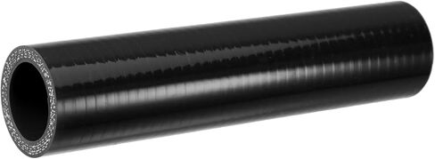 ACROPIX 1" ID 6" Length 4-Ply Reinforced High Temp Straight Coupler Silicone Reducer Hose Black for Car Intercooler Intake Piping Car Parts in Saudi Arabia