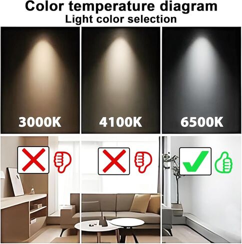 T12 15 Watt Fluorescent Bulb, 18 Inches F15T12/CW Straight Tube, Medium Bi-Pin Base, Cool White 4000K 800 Lumens 4 Count in Kuwait