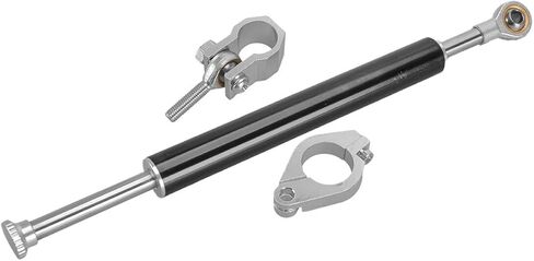 33 سم سبيكة سبيكة سبيكة أسود دراجة نارية مثبط شوكة مثبتة شوكة التثبيت عالمي in Kuwait