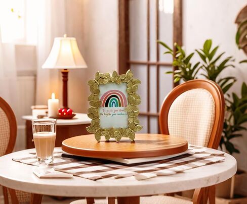 5x7 Antique Picture Frame Gold Butterfly 5 x 7 Vintage Photo Frames for Tabletop Display and Wall Mount Vertical Horizontal in Saudi Arabia