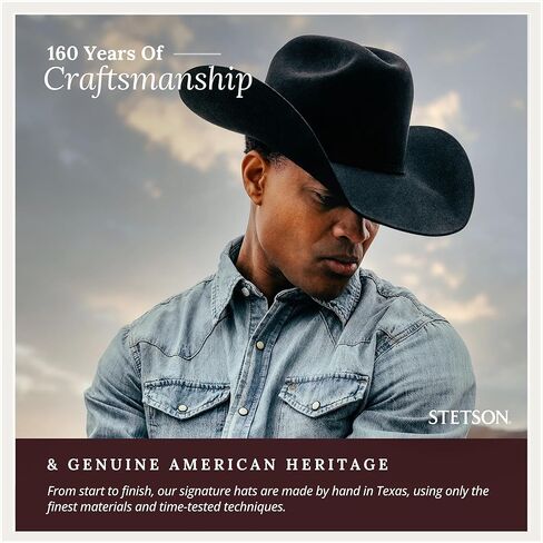 Stetson Men's 6X Skyline Hat, Chocalate, Size 7 Chocolate in Kuwait