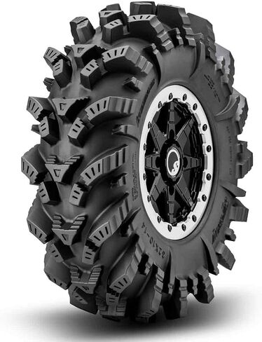 SuperATV Intimidator UTV/ATV Mud Tire for RZR, X3, General, Maverick, Ranger, Rock & All Terrain UTV Mud Tire | 32x10-14 | 2" Tread Depth | 6 Ply Ratings in Saudi Arabia
