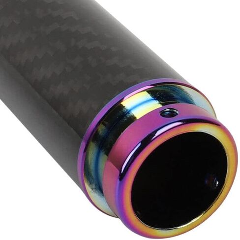 Auto Car Assactory 1x لـ Mugen Neo Chrome Carbon Car Car Handle Hand Brake Sleeve Universal Style_8888 in Saudi Arabia