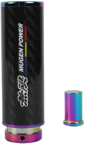 Auto Car Assactory 1x لـ Mugen Neo Chrome Carbon Car Car Handle Hand Brake Sleeve Universal Style_8888 in Saudi Arabia