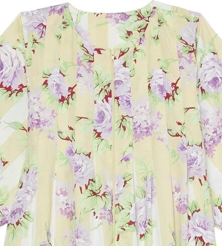 Amerimark Womens Caftan Muu Muu Lounger Dress Front Bruted Sthipper Pront مع جيوب in Saudi Arabia