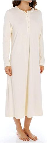 Women's 387660 48 Inch Henley Long Gown in Kuwait