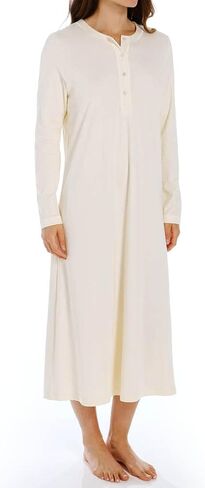Women's 387660 48 Inch Henley Long Gown in Kuwait