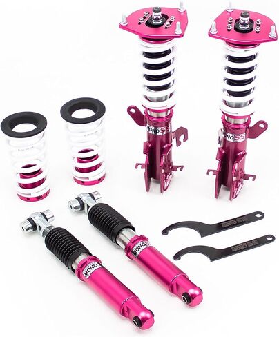 Godspeed MSS0135 Monoss Coil-Overs Adfensions Kit for #Nissan Sentra (B16) 2007-12 ، 16 RESPAND ، Ride Hightable قابل للتعديل in Saudi Arabia