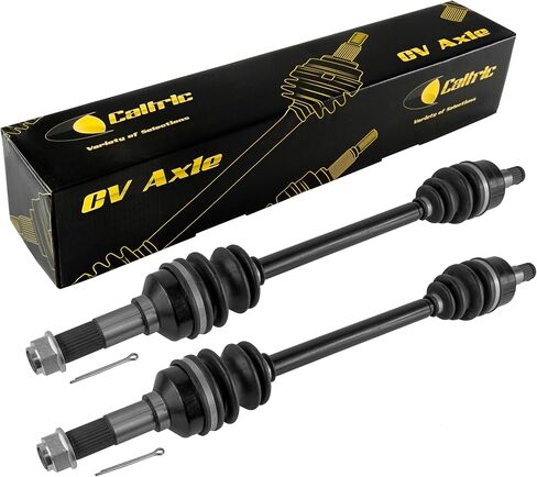 Caltric Front Right And Left Complete Cv Joint Axles Compatible with Yamaha Rhino 700 Yxr700F 4Wd Fi 2008 2009 2011 2012 2013 in Saudi Arabia