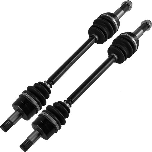 Caltric Front Right And Left Complete Cv Joint Axles Compatible with Yamaha Rhino 700 Yxr700F 4Wd Fi 2008 2009 2011 2012 2013 in Saudi Arabia