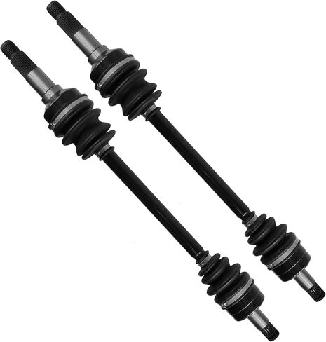 Caltric Front Right And Left Complete Cv Joint Axles Compatible with Yamaha Rhino 700 Yxr700F 4Wd Fi 2008 2009 2011 2012 2013 in Saudi Arabia