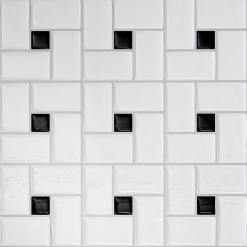 إبداعات الشارع الرئيسية 4 ورقة المطبخ باكسبلاش بلاط قشر وعصا. مستأجر backsplash في الأرض وتصميم الفسيفساء الرمادي. بلاط جدار عصا الذات لمشاريع منزلك والفن. in Saudi Arabia