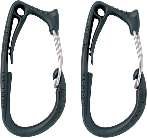 حامل أدوات Petzl CARITOOL - مرفق حزام خفيف الوزن لسهولة التخزين والوصول إلى معدات التسلق وتسلق الجبال in Kuwait