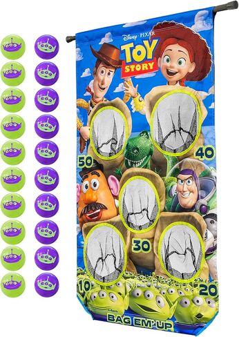 GoSports Disney Pixar Indoor Toss Games – Family Fun for Kids and Adults - Choose Frozen 2, Finding Nemo, Cars, Toy Story and More in Saudi Arabia