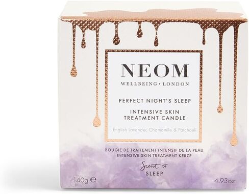 NEOM - Perfect Night’s Sleep Intensive Skin Treatment Candle | Lavender & Jasmine | Nourishing with Essential Oils | Perfect for Massage in Saudi Arabia