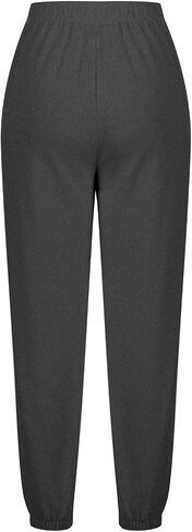 Sweatpants for Women Fall Fashion 2025 High Waisted Joggers with Pockets Baggy Sweat Pants Trendy Winter Clothes in Saudi Arabia