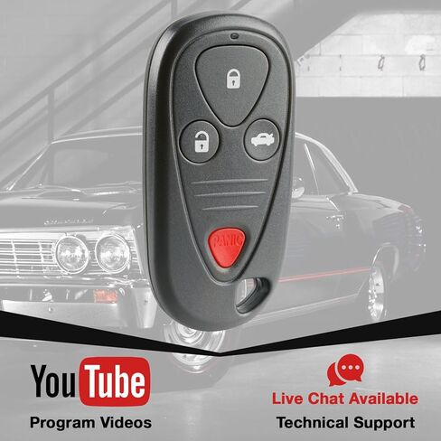 مفتاح السيارة FOB FOB الإدخال عن بعد نوبات عن بعد 2001-2003 ACURA CL / 2002-2004 ACURA RL / 2002-2003 ACURA TL (E4EG8D-444H-A ، G8D-444H-A) 2-POCK in Saudi Arabia