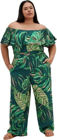 City Chic Women’s Pleze Suitue - Peta Palm in Kuwait