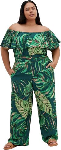 City Chic Women’s Pleze Suitue - Peta Palm in Saudi Arabia