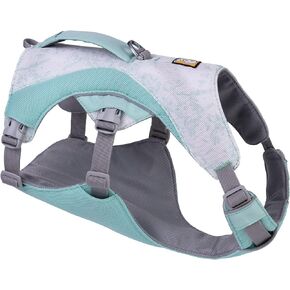 Ruffwear, Swamp Cooler Dog Harness, Lightweight with Evaporative Cooling for Hot Weather, Graphite Gray, XX-Small