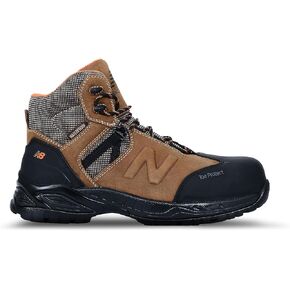 New Balance Men's Composite Toe AllSite Industrial Boot, Rustic Brown, 8.5