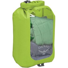 Osprey 12L Waterproof Dry Sack with Window, Limon