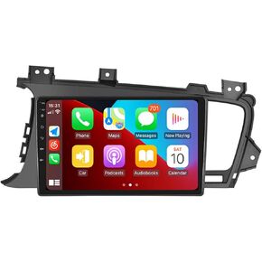 Android 13 for Kia Optima K5 Radio 2010-2013 with Wireless Apple Carplay Android Auto 9" Touchscreen Car Stereo with Free Backup Camera GPS Navigation Bluetooth FM RDS DSP Head Unit (2GB RAM+32GB ROM)