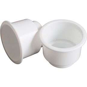 X-Haibei 2 Recessed Plastic Cup Drink Can Holder Marine Boat Marine RV Camper Universal (2)