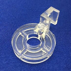 YEQIN Clear Free-Motion Echo Quilting Embroidery Presser Foot Low Shank Sewing Machines 1/2" Sewing Foot Fits Pfaff, Viking, Brother, Janome, New Home, Kenmore, Singer, Babylock, JUKI, etc