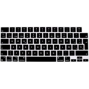 Ukraine Silicone Keyboard Cover, EU Layout, for MacBook 2021 pro14 A2442, 2021 pro16 A2485, 2022 13air A2681, 2023 pro14 A2779, 2023 pro16 A2780, 2023 15Air A2941