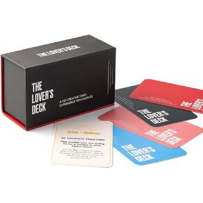 The Lovers Deck - Card Game for Couples | Deepen Connection & Intimacy, Strengthen Mutual Dreams & Goals + Get Inspired Together with 110 Relationship Prompts (Relationship Edition)