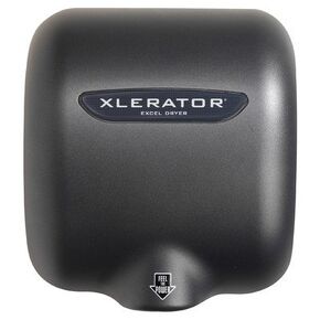 Graphite XLERATOR Automatic Surface Mounted Hand Dryer Voltage: 208 V, 7.0 Amp, Nozzle: .08N standard nozzle