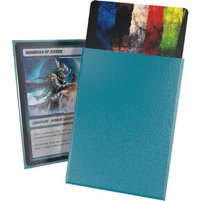 Ultimate Guard Cortex Outer Card Sleeves, 100 Standard Size TCG Sleeves, 66 x 91mm, Petrol Back, Matte Finish, No PVC & Acid-Free, High Clarity