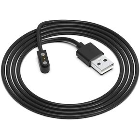 Smart Watch Charger Magnetic 2 Pin for Wyze Tozo Da Fit USB Charging Cable for Letsfit Willful YAMAY VeryFitPro SW023 ID205L SW021 Uwatch 3S 3 2 2S Urun Smartwatch- Contact Pin Spacing 2.84mm