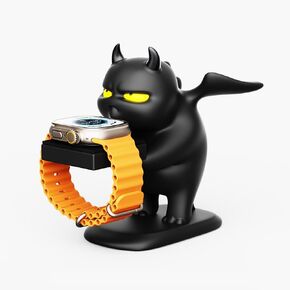 IWatch Stand Charger Compatible with Apple Watch Series Ultra 2 9/8/SE2/7/6/SE/5/4/3/2/1 (49mm,45mm,44mm,42mm,41mm,40mm, 38mm),Cute Dinosaur iWatch Charging Dock,Supports Nightstand Mode