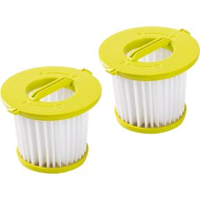 Fette Filter - Vacuum Filter Replacement Compatible with Ryobi ONE+ 18V Handheld Vacuum Models PCL700 PCL704 PCL705 Compare to Part # A32F05N A32HF00 - Pack of 2