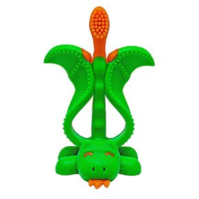 Baby Banana - Mystical Dragon Toothbrush, Training Teether Tooth Brush for Infant, Baby, and Toddler