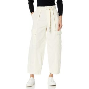 Women's Emerald Woven Pant in Winter White
