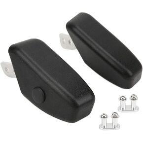 Akozon Motorcycle Armrest, Pair of Passenger Motorcycle Rear Armrest with Drink Holder Port Replacement For Gold Wing Tour GL 2018‑2020 Passenger Armrest