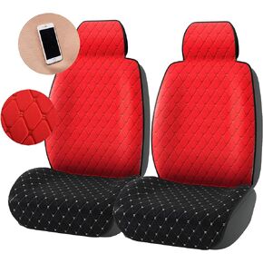 CAR PASS Waterproof Neoprene Universal Car seat Protector, Car Seat Cover,Seat Cushion for SUVS,Vans,Trucks,SEDANS,Free from Sweat,Stains,Spills,Smell(Black with Mint)
