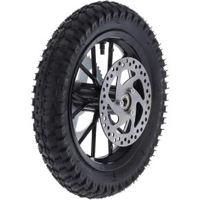 Bike Tire, Rear Back Wheel Tire 12.5 x 2.75in Replacement for Coolster 49cc 2 Stroke Mini Dirt Bike QG-50