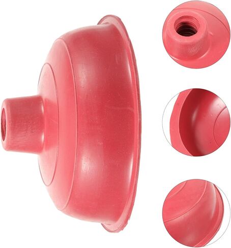 2 قطعة مكبس مرحاض استبدال رئيس قوة كأس رؤساء الثقيلة مكبس مرحاض تسد مزيل للحمام أدوات تنظيف الأحمر in Kuwait