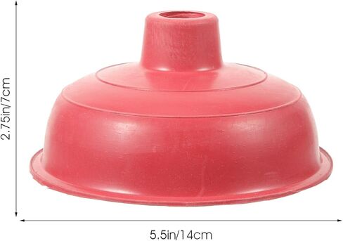 2 قطعة مكبس مرحاض استبدال رئيس قوة كأس رؤساء الثقيلة مكبس مرحاض تسد مزيل للحمام أدوات تنظيف الأحمر in Kuwait