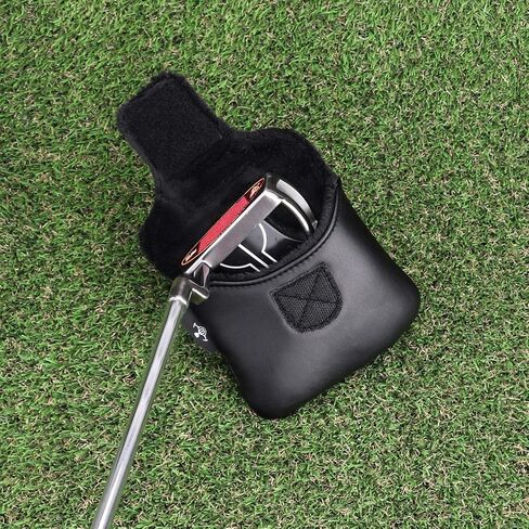 Golf Head Covers Mallet Square/Half Mallet Putter Golf Club Protector USA Pattern in Saudi Arabia