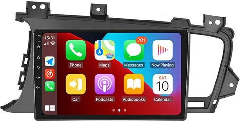 Android 13 for Kia Optima K5 Radio 2010-2013 with Wireless Apple Carplay Android Auto 9" Touchscreen Car Stereo with Free Backup Camera GPS Navigation Bluetooth FM RDS DSP Head Unit (2GB RAM+32GB ROM) in Saudi Arabia